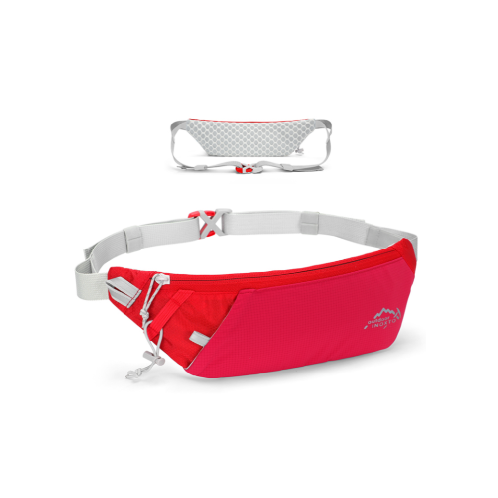 INOXTO Running Bag Waist Bag 7.2 Inch Sports Phone Bag Men Women Waterproof Belt - INOXTO