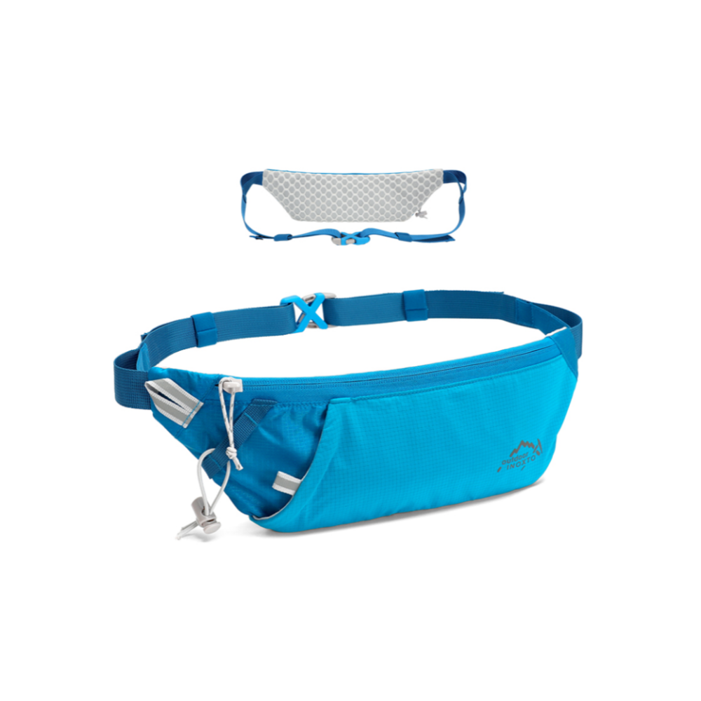 INOXTO Running Bag Waist Bag 7.2 Inch Sports Phone Bag Men Women Waterproof Belt - INOXTO