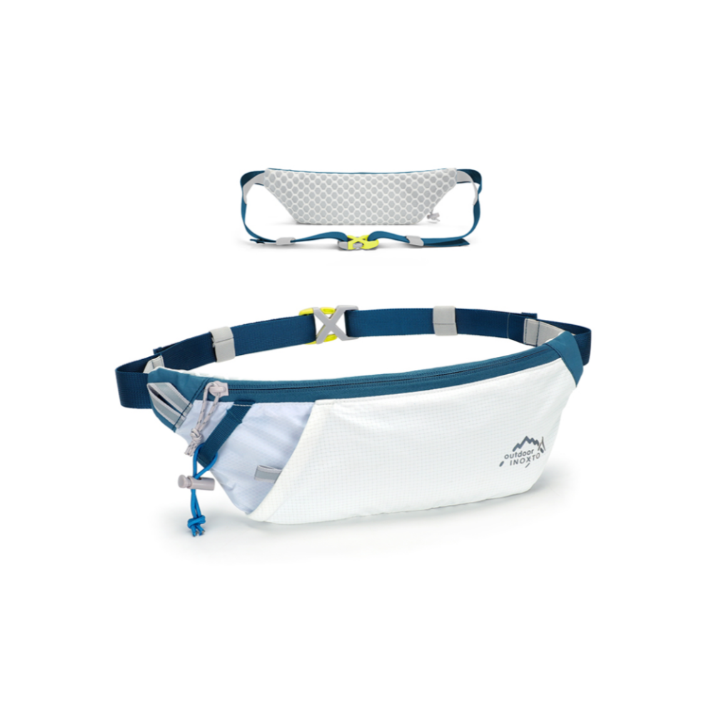 INOXTO Running Bag Waist Bag 7.2 Inch Sports Phone Bag Men Women Waterproof Belt - INOXTO