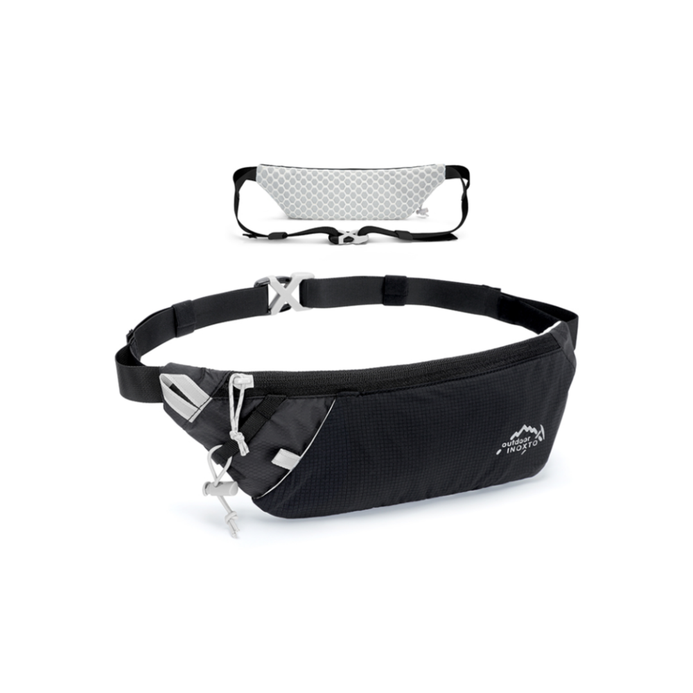 INOXTO Running Bag Waist Bag 7.2 Inch Sports Phone Bag Men Women Waterproof Belt - INOXTO